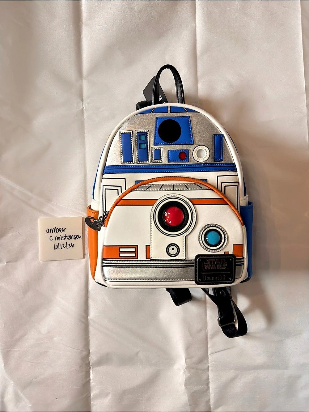 NWT Loungefly Star Wars R2-D2 BB8 Mini Backpack